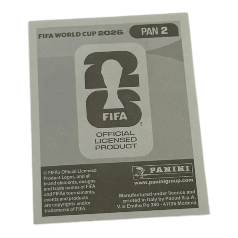 Panini FIFA World Cup 2026 Orlando Mosquera Panama Sticker PAN 2 Al-Fayha Club